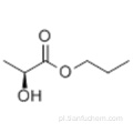 Kwas propanowy, ester 2-hydroksy-, propylowy, (57185569,2S) - CAS 53651-69-7